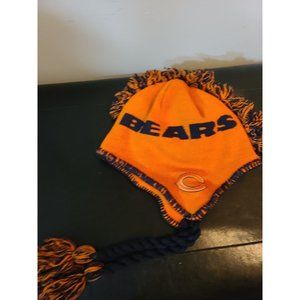 NFL Chicago Bears Pull on Tie Knit Hat Youth